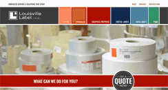 Desktop Screenshot of louisvillelabel.com